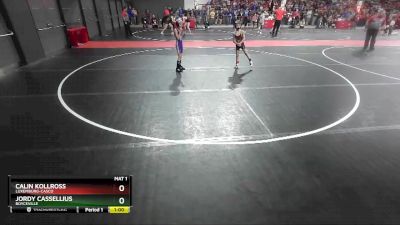 57 lbs Cons. Round 4 - Jordy Cassellius, Boyceville vs Calin Kollross, Luxemburg-Casco