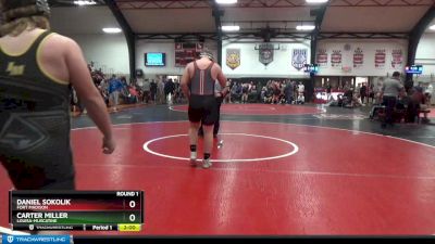 220 lbs Round 1 - Daniel Sokolik, Fort Madison vs Carter Miller, Louisa-Muscatine