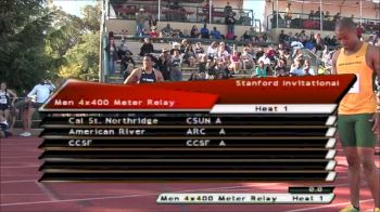 Men's 4X400M H01