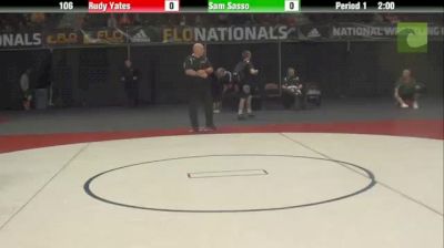 Rudy Yates (IL) vs. Sammy Sasso (PA)