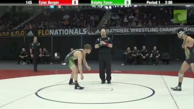 Tyler Berger (OR) vs. Ralphy Tovar (CA)