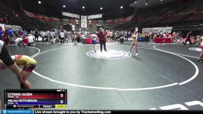 106 lbs Round 3 (8 Team) - Lytning Hazen, MDWA vs Micah Hutcheson, KTWA