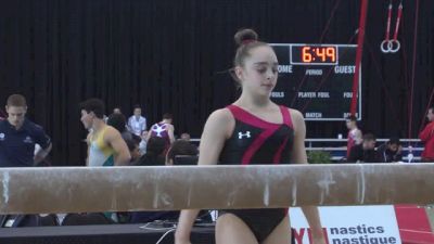 Peyton Ernst Nails her Beam Routine, Pac Rim Training Day 2