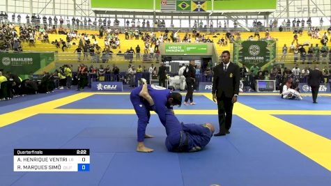 ANDRE HENRIQUE VENTRILHO vs RAFAEL MARQUES SIMÕES 2024 Brasileiro Jiu-Jitsu IBJJF