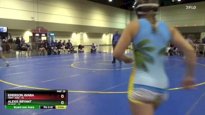 125 lbs Round 4 (16 Team) - Kylie Brigman, MXW - RAW vs Alexa Swaney, SD Heat