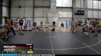 155 lbs Semis & 1st Wrestleback (8 Team) - Bryce Lowery, Indiana Outlaws 1 vs Carson Behn, Team Gotcha Blue