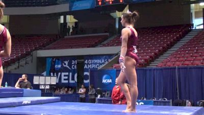 Amanda Jetter Full Bar Routine, 2014 NCAA Podium Training