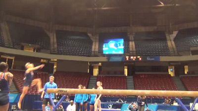 Samantha Peszek solid on beam at 2014 NCAA Championships