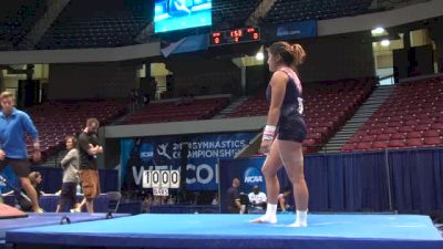 Sydney Sawa Trains Bars, 2014 NCAA Podium Training