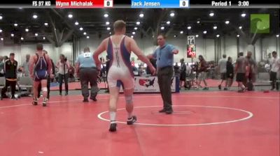 97kg Quarter-finals Wynn Michalak vs. Jack Jensen