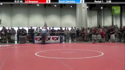 97kg Quarter-finals JD Bergman vs. David Zabriskie