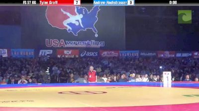 57kg Semi-finals Tyler Graff vs. Andrew Hochstrasser