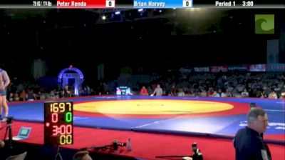 79kg Finals Pete Renda (PA) vs. Brian Harvey (IN)