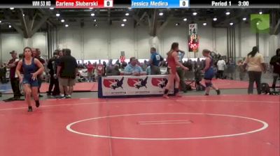 53kg 3rd Place Match Carlene Sluberski vs. Jessica Medina