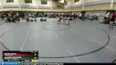 160 lbs Round 3 - Marieda Kalahar, Rapid City - Westside vs Arlisa Waln, Tatanka Tuff