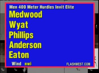 Men's 400H H01 (Invite - Ashton Eaton Debut)