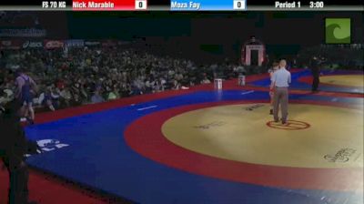 70kg Finals Nick Marable vs. Moza Fay