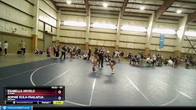 95 lbs Semifinal - Esabella Arvelo, Alaska vs Sophie Kula-faalafua, Nevada