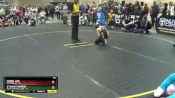 65 lbs Round 1 (4 Team) - Aden Lee, MI Pitbulls vs ETHAN HARRIS, Elite Athletic Club