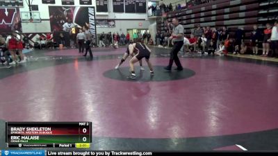 138 lbs Cons. Round 3 - Brady Shekleton, Epworth, Western Dubuque vs Eric Malaise, Cedar Falls