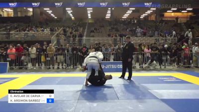 EDUARDO AVELAR DE CARVALHO vs KAUAN ARGIMON BARBOZA 2022 Pan Jiu Jitsu IBJJF Championship
