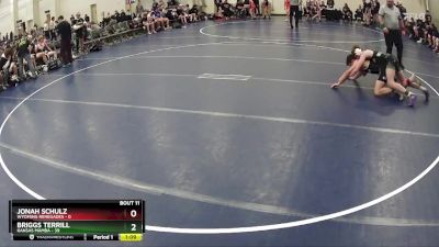 125 lbs Round 4 (6 Team) - Briggs Terrill, Kansas Mamba vs Jonah Schulz, Wyoming Renegades