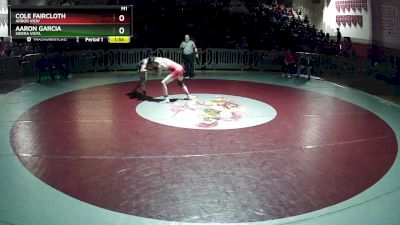 113 lbs 1st Place Match - Cole Faircloth, Arbor View vs Aaron Garcia, Sierra Vista