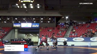 74 kg 7th Place - Quinton Godley, TMWC/ WOLFPACK WC vs Jared Frayer, TMWC/ SERTC