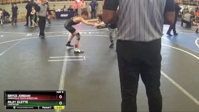 76 lbs 1st Place Match - Riley Klette, Lancaster vs Bryce Jordan, Greenville Youth Wrestling