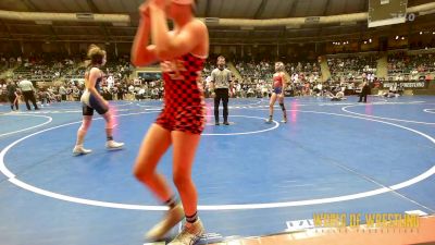 100 lbs Consi Of 16 #2 - Aspen Walker, Trailblazer Wrestling Club vs Regan Huppenthal, Brighton Wrestling Club