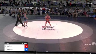 120 lbs Quarters - Ryker Graff, Iowa vs Charles Meudt, Wisconsin