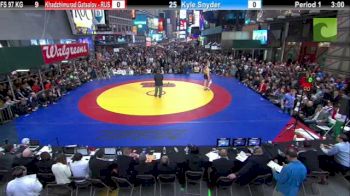 97kg Match Kyle Snyder (USA) vs. Khadjimurat Gatsalov (Russia)