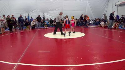 93 lbs Quarterfinal - Paisley Casto, St Marys vs Bentlee Andrus, York