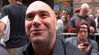 UFC's Dana White Almost  Gets Crushed in Front Row