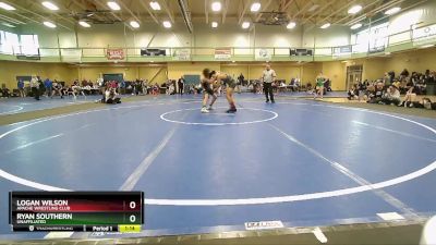 115 lbs Round 2 - Logan Wilson, Apache Wrestling Club vs Ryan Southern, Unaffiliated