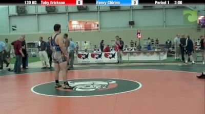 130kg Semi-finals Toby Erikson (NY) vs. Henry Chirino (FL)