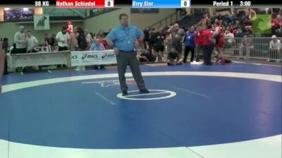 98kg Finals Nathan Schiedel (UN) vs. Orry Elor (NY)