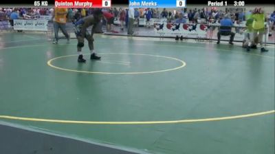 65kg Match Quinton Murphy (OH) vs. John Meeks (IA)