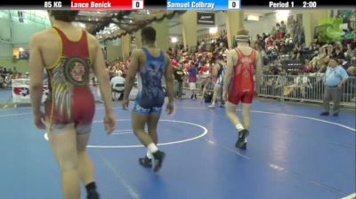 85KG, Sammy Colbray, OR vs Lance Benick, MN