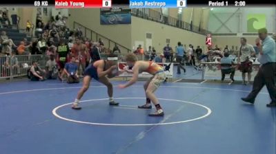 69KG, Jake Restrepo, NY vs Kaleb Young, PA