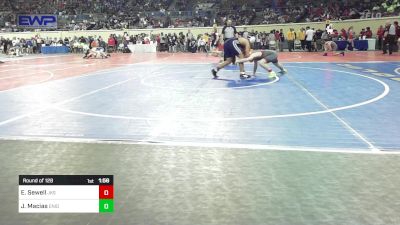 123 lbs Round Of 128 - Emery Sewell, Jenks vs Jayden Macias, Enid Junior High