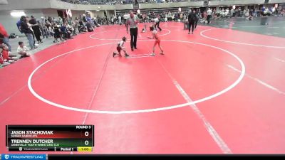 45 lbs Round 3 - Trennen Dutcher, Janesville Youth Wrestling Clu vs Jason Stachoviak, Sussex Sabercats