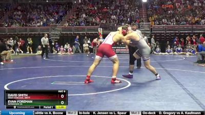 1A-220 lbs Cons. Semi - David Smith, West Hancock, Britt vs Evan Foreman, Interstate 35