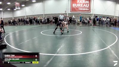 67 lbs Cons. Round 4 - Gable Tan, Scanlan Wrestling Academy vs Steven Gilliam, Nova WC