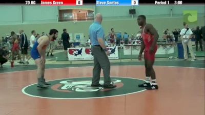 70kg Semi-finals James Green (NE) vs. Steve Santos (NJ)