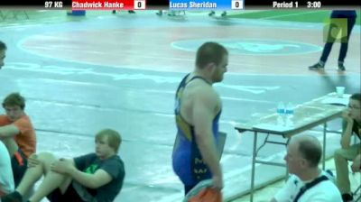 96KG f, 2 Chad Hanke, OR vs Luke Sheridan, CA