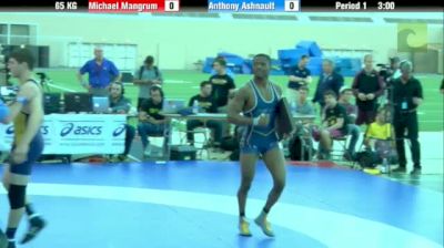 65KG f, 2 Anthony Ashnault, NJ vs Mike Mangrum, WA