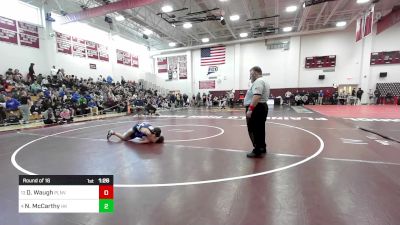 120 lbs Round Of 16 - Dylan Waugh, Plainville vs Noah McCarthy, Haddam-Killingworth