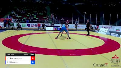 97kg Cons. Semi - Thomas Rousseau, Edmonton WC vs Tejvir Dhinsa, Guru Gobind Singh WC