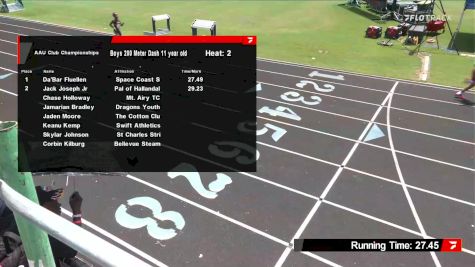 Youth Boys' 200m, Semi-Finals 3 - Age 11-12